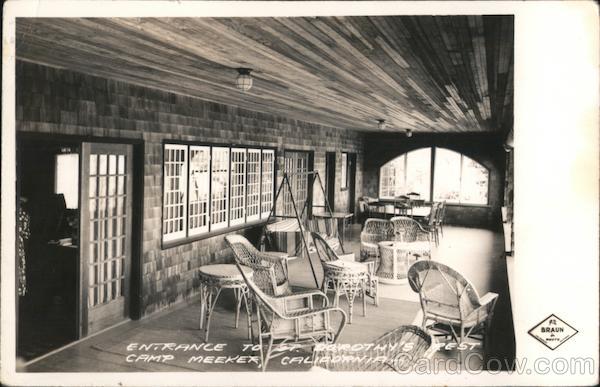 Entrance to St. Dorothy's Rest Camp Camp Meeker California