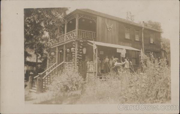 View of Post Office Camp Meeker California