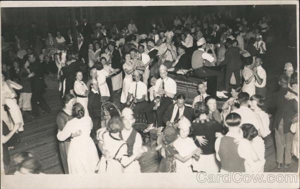 Men and Women Dancing to Band Camp Meeker California