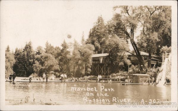 Maribel Park on the Russian River Mirabel Park California