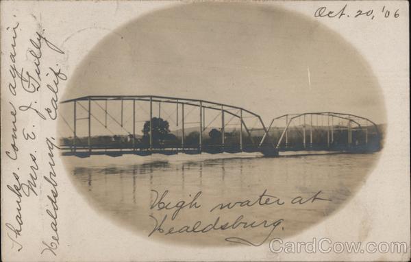 High Water of Healdsburg California