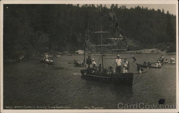 Water Carnival, July 4th, Camp Montesano The Ranger Vacation California