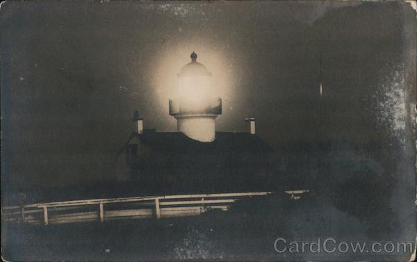 Point Pinos Lighthouse at Night Pacific Grove California