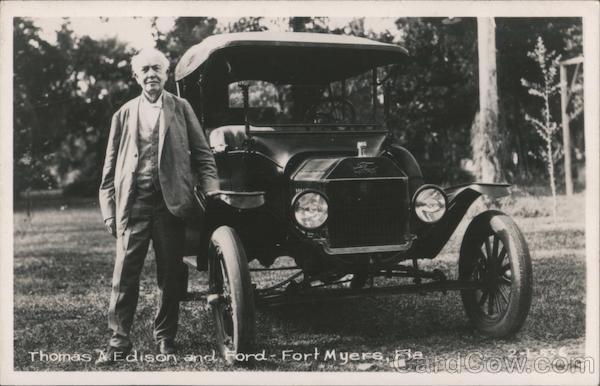 Thomas A. Edison and Ford Fort Myers Florida