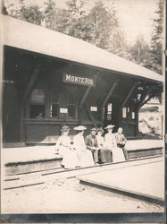 Monte Rio Train Depot Original Photograph