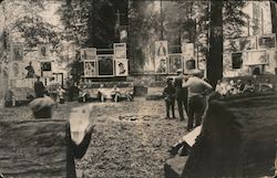 Bohemian Grove Scene Postcard
