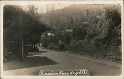 Russian River Heights Depot Vacation, CA Postcard Postcard Postcard