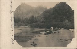 Boats in the Water Postcard