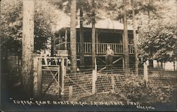 "Eureka" Camp Monte Rio, CA Rhea Foto Postcard Postcard Postcard