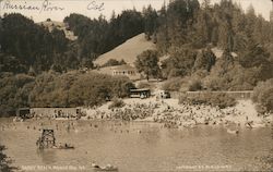 Sandy Beach on the Russian River Postcard