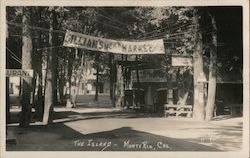 The Island Gilliam's Meat Market Monte Rio, CA Rhea Foto Postcard Postcard Postcard