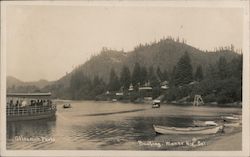 Boating at Monte Rio Postcard