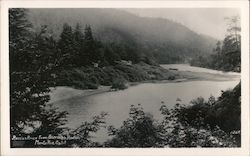 Russian River from Sherman House Monte Rio, CA Postcard Postcard Postcard