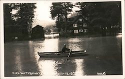 High Water 11-12-37 Postcard