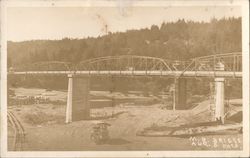 Monte Rio Bridge Postcard