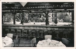 Angelo's Bar Overlooking Russian River Postcard