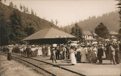 Monte Rio Station Postcard