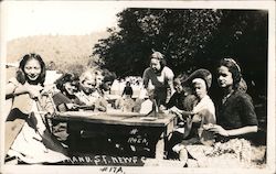 Camp Sanfrano - S.F. News Camp on the Russian River Monte Rio, CA Rhea Postcard Postcard Postcard