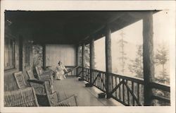 Porch at Sully's Postcard