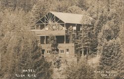 Hotel Glen Rita Monte Rio, CA Rhea Foto Postcard Postcard Postcard