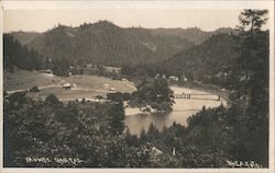 Birds Eye View of Monte Rio Postcard