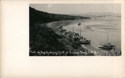 Part of the Fishing Fleet Postcard