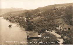 Sub-Division Bridge Haven - Russian River Jenner, CA Rhea Postcard Postcard Postcard