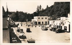 Occidental Calif. Main Street View Pepsi truck Texaco California Rhea Postcard Postcard Postcard