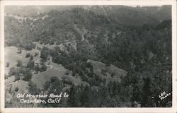 Old Mountain Road Postcard