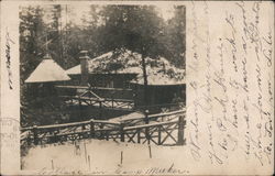 View of Cottage Postcard