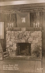 Living Room 1901 St. Dorothy's Rest. Postcard