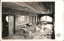 Entrance to St. Dorothy's Rest Camp Postcard