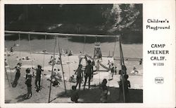 Children's Playground Postcard