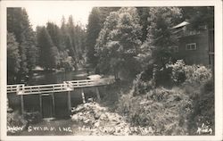 New Swimming Pool-Camp Meeker Postcard