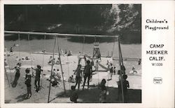 Children's Playground Postcard