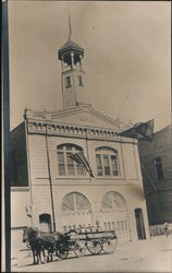 Fire Department Hanford, CA Postcard Postcard Postcard