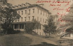 Advent Boarding House Postcard