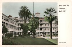 Patio Hotel del Coronado, Built 1888 Postcard