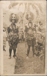 Tulafale - Talking Chiefs Pago Pago, American Samoa South Pacific Postcard Postcard Postcard