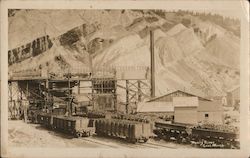Healy River Coal Mines Postcard