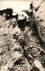 Mayor Murphine's House, Long Beach Earthquake 1933 Postcard