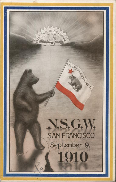N.S.G.W. Celebration 1910 San Francisco California
