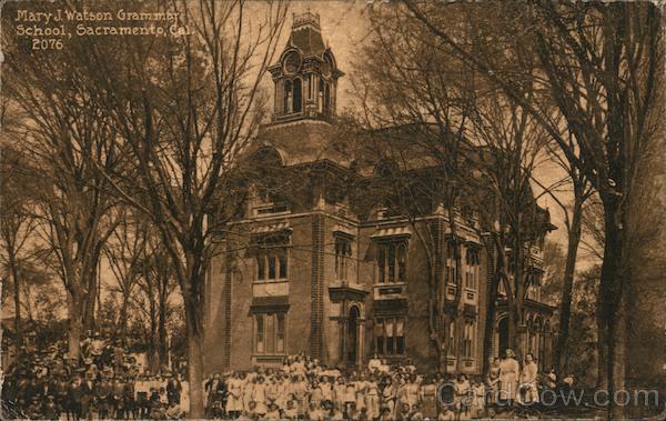 Mary J Watson Grammar School Sacramento California