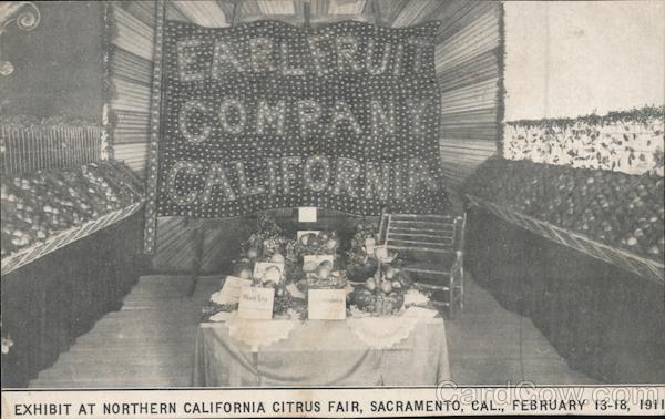Exhibit at Northern California Citrus Fair Sacramento