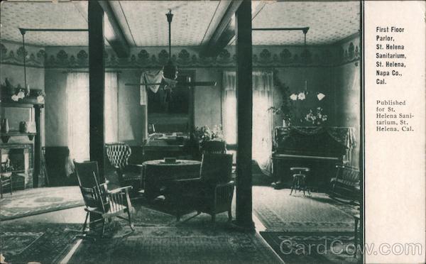 First Floor Parlor, St. Helena Sanitarium Saint Helena California