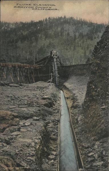 Flume Elevator Sawyers Bar California