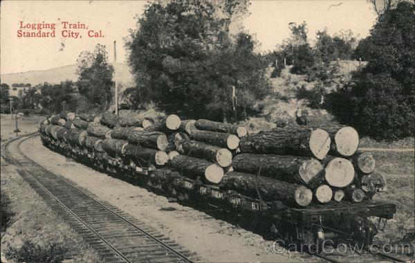 Logging Train, Standard City California