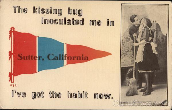 The Kissing Bug Inoculated Me In Sutter California