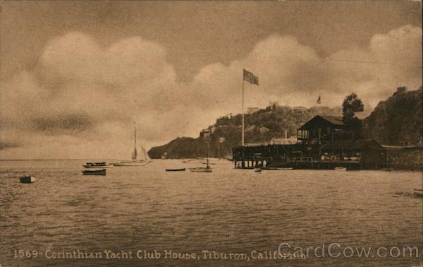 Corinthian Yacht Club House Tiburon California