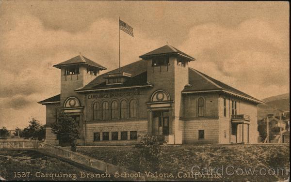 Carquinez Branch School Valona California